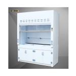 LED Lighting PP Fume Hood , Integrated Chemical Exhaust Hood Cupboard for sale