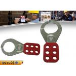 ZC-K21 Economic Steel Lockout Hasp 6 Prying Resistant Hook ABS Coated Body for sale