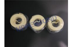 China Full Coated Yellow Aramid Tape Heat Resistance Conveying Tobacco Making Machine supplier