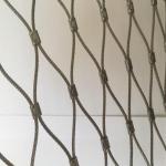 60 Degree Angle Balustrade Cable Mesh for Zoo Enclosure System for sale