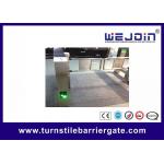 Intelligent swing barrier with bridge-type and 304 stainless steel housing for sale