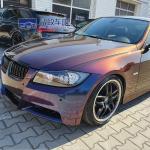 Holographic Car Rainbow Chrome Vinyl Wrap Flexible Scratch Resistant for sale