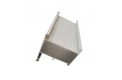 China White 7m Powder Coating Aluminium Section For Casement Door Frame supplier