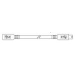 ATM Spare Parts   009-0027791 CABLE ASSEMBLY - USB MINI B TO MINI B EXTENSION for sale