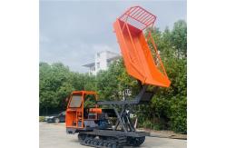 China 4x4 Crawler Mini Dumper High Lifting Small Tracked Dumper With 3 Cylinder Engine supplier