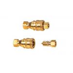 Yellow Brass Quick Coupler For Water Pipe System for sale