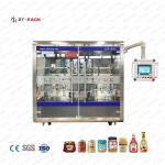Honey Paste Canned Cylinder Weight Tomato Sauce 6 Head Bottle Filling Machine for sale