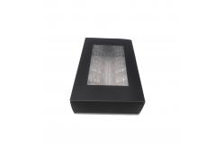China Matt Lamination Disposable Macaron Box Sleeve Packaging With Plastic Insert supplier