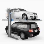 CE ISO9001 Hydraulic Car Parking Lift With 2 - 3 M/Min Lifting Speed PLC Control System for sale
