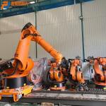 KR360 Stacking Stamping Used Kuka Robot With 2826mm Arm Span 360kg Load