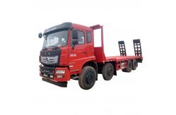 China Engineering Chassis Dongfeng 8x4 Heavy Load Weight Bed Tow Truck Flat Deck Truck supplier