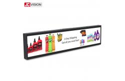 China Android Stretched Bar LCD Display Monitor 49.5 Inch LCD Advertising Signage supplier