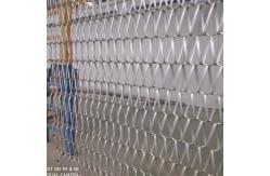 China Stainless Steel Metal Mesh Screen Room Divider Decorative Woven Mesh supplier
