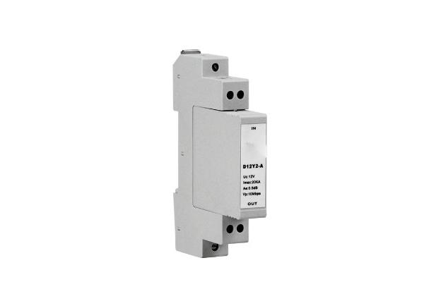 RJ45 Lightning Protector Aluminum Shield Signal Surge Protection Device 10KA