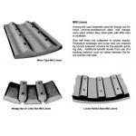 Wear Resistant 17MPA HRA65 ball mill shell liners Longer Service Life