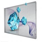 P3.9-7.8 Curtain Wall Transparent Glass Led Display Screen 800*1500 Mm for sale