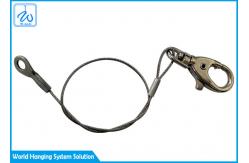 China Industrial Secure Wire Rope Sling End Eye And Looping For Hanging System supplier