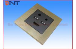 China Flush Mount Smart Wall Socket Plates supplier