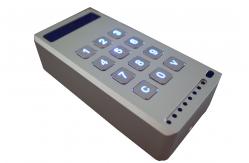 China 4 x 3 Customizable Backlit Metal Keypad With Aluminium Die Casting Case supplier