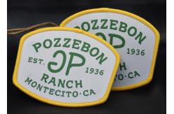 China Environmental Custom Made Embroidered Patches Sew Iron On Patches For Clothes supplier