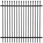 Wholesale Black Security 2.1m Height wrought iron/Steel Fence
