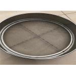 Three Interchangeable Soil Sieve Mesh 12mm 30cm Aperture Crimped Wire Mesh for sale