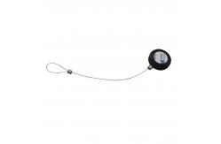 China Mini Round Plastic Anti Theft Retractable Display Pull Box Recoiler supplier