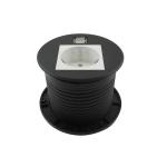 ABS Material Conference Table Desktop Electrical Power Socket / Round Power Outlet