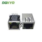 1x1 Port 8P8C RJ45 Single Port Magnetic Jack With Transformer for sale