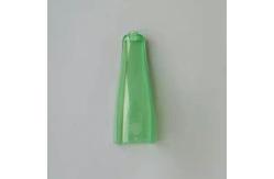 China High Polish Plastic Injection Moulding Services Green Transparent ABS Plastic Moulding Parts supplier