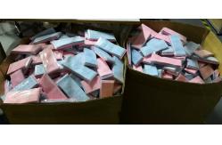 China M2208A Disposable CTG belt with buttonhole for fetal monitor pink supplier