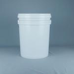 20 Liter Oil Tank Round Plastic Bucket With Spout Lid And Handle for sale