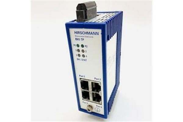 RH1-TP HIRSCHMANN HUB ETHERNET MODULE SWITCH 24V-DC Ethernet (10 Mbit/s)