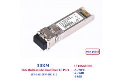 China 16G Multimode Fiber Single Mode Transceiver LC Port Module 850NM SFP-SM1310 supplier