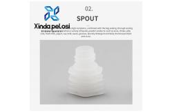 China Precision Cnc Flexible PE Plastic Spout Cap For Soya-Bean Milk Bag supplier