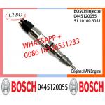 BOSCH 0445120055 51101006051 Neutral Fuel Injector Assembly 0445120055 51101006051 For MAN for sale