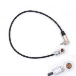 Right Angle Camera Connection Cable Arri Alexa XT Timecode Lemo 5 Pin To Jack 3.5mm for sale