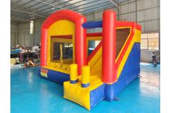 China Commercial Inflatable Jumping House With Dry Slide Funny Inflatable Castle supplier