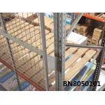 Assembled Pallet Rack Back Guard , Square Tube Framed Wire Mesh Panels