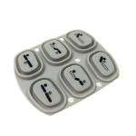 Professional Custom Manufacturing Button Button Conductive Carbon Ball Silicone Rubber Keyboard