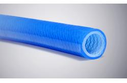 China Stretchable Fiber Braided Silicone Tubing Food Grade For Automobile Accessories supplier
