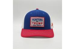 China 6 Panel Low Profile Hunters Mesh Trump Hat Single Buckle supplier