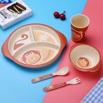 Customized Lead Free Plastic Dinnerware Sets in with Pattern Type for sale