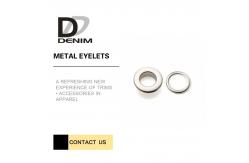 China Shiny Silver Rose Gold Bulk Grommets Eyelets supplier