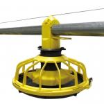 Automatic Broiler Feeder Poultry Feeding Pan Poultry Farm Accessories for sale