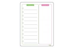 China Dry Erase Vertical Magnetic To Do List Notepads For Fridge supplier
