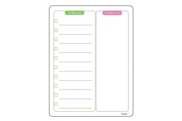 Dry Erase Vertical Magnetic To Do List Notepads For Fridge