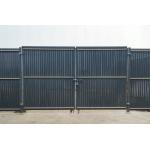 1.5m Two Leaf Double Metal Garden Fence Gate Hot Dipped Galvanize for sale