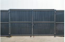 China 1.5m Two Leaf Double Metal Garden Fence Gate Hot Dipped Galvanize supplier