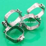 ALS Dental Orthodontic Molar Tubes Rings Supplies With Cleats Slot 0.018 0.022 Class II for sale